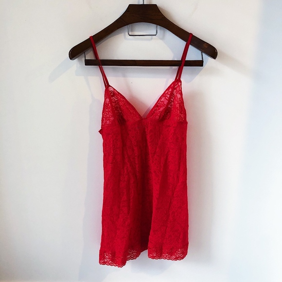 VICTORIA'S SECRET SHEER LACE SLIP DRESS - Picture 2 of 5